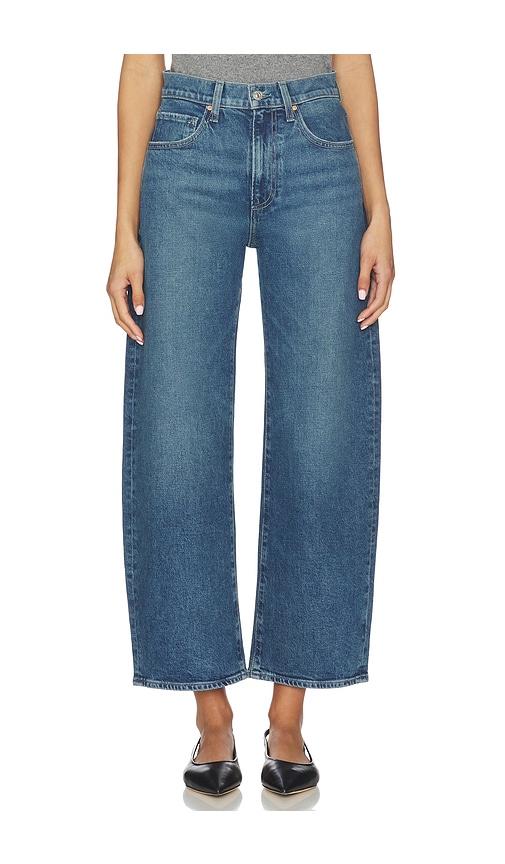 paige arellia ankle jeans in blue. - size 28 (also in 30)