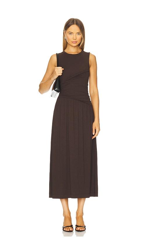 paige bonita dress in brown. - size s (also in xl)