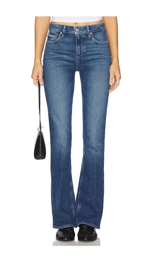 paige high rise laurel canyon bootcut jeans in denim-dark. - size 26 (also in 32, 33, 34)