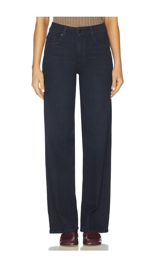 paige sasha wide leg jeans in blue. - size 23 (also in 30, 32, 33, 34)
