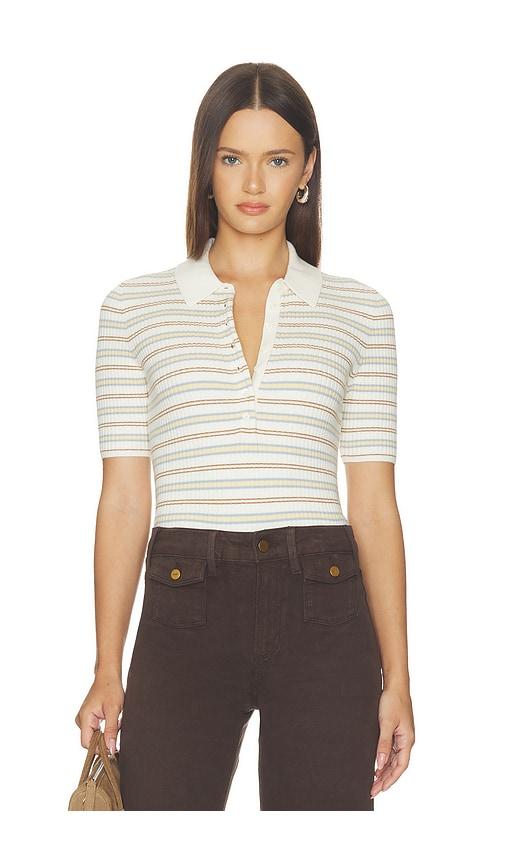 paige summit top in white. - size l (also in m, s, xl, xs, xxs)
