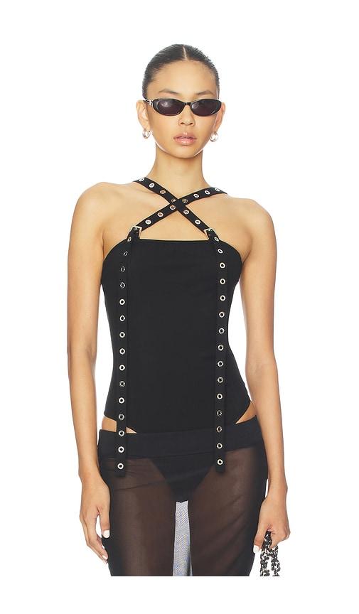 palmatic studio imperia top in black. - size m (also in xs)