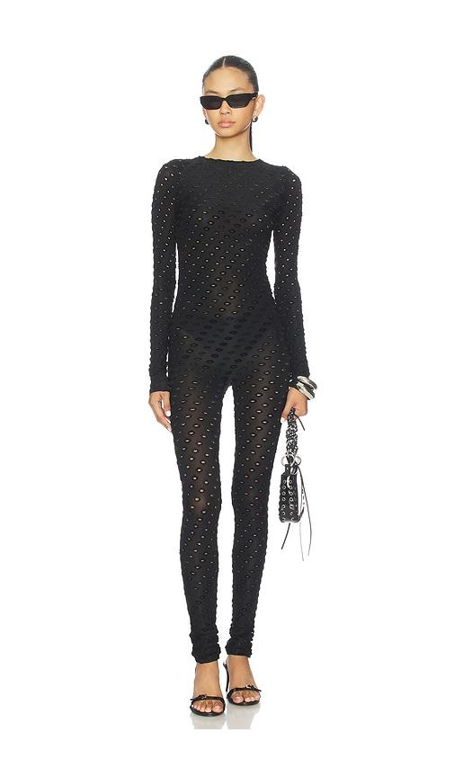 palmatic studio phoenix jumpsuit in black. - size l (also in m)