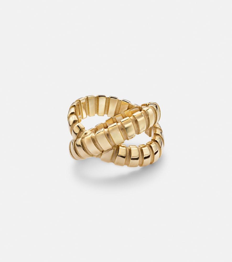 pamela zamore orla x 18kt gold ring