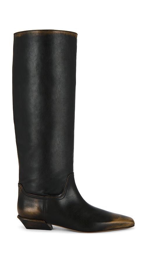 paris texas bettina boot 25 in black. - size 37 (also in 37.5)