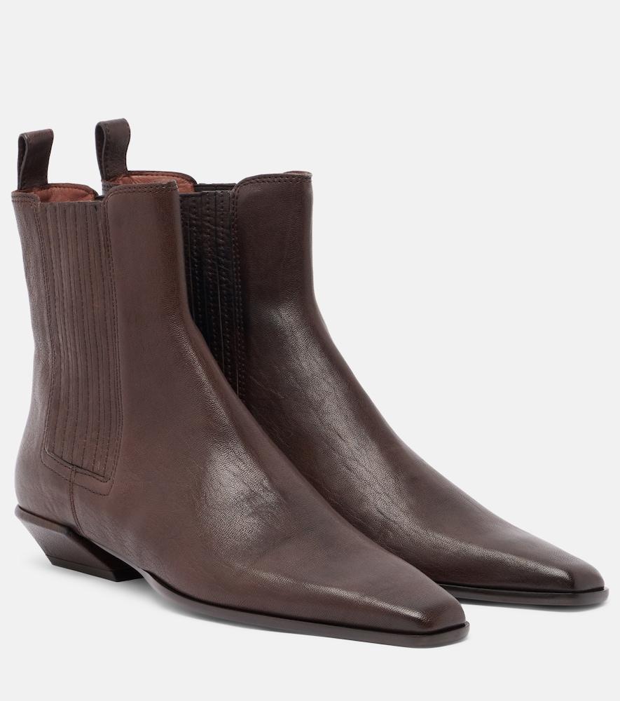 paris texas bettina leather ankle boots