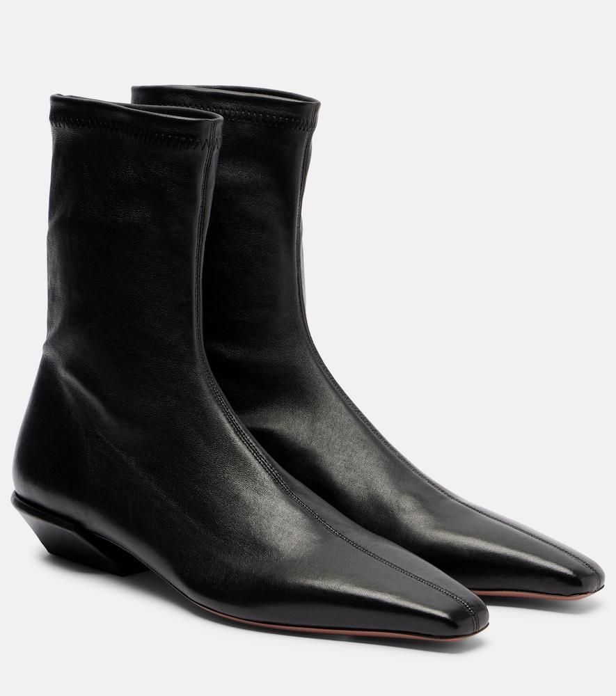 paris texas bettina leather ankle boots