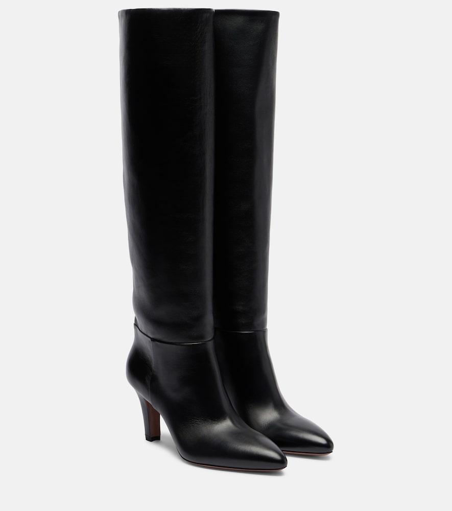 paris texas elsa leather knee-high boots