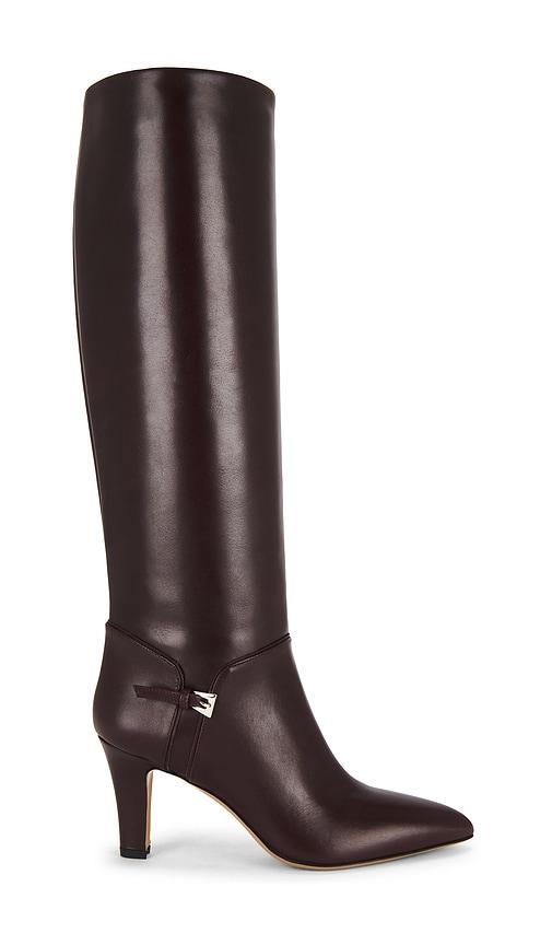 paris texas elsa mini buckle boot 75 in wine. - size 36.5 (also in 37.5)