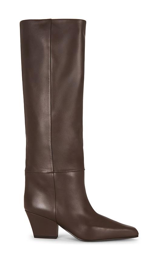 paris texas jane boot 60 in chocolate. - size 36 (also in 37)