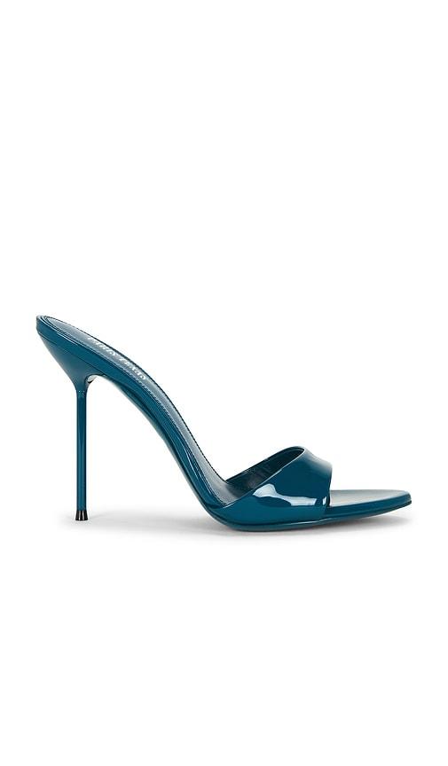 paris texas lidia mule in blue. - size 36 (also in 37, 38, 39)