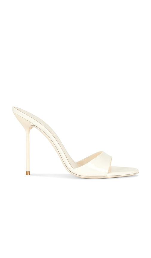 paris texas lidia mule in ivory. - size 37 (also in 38)