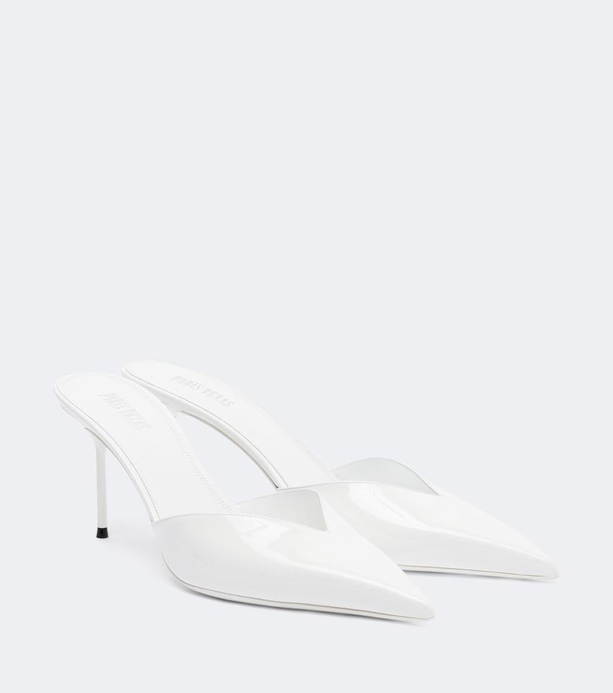 paris texas lidia patent leather mules