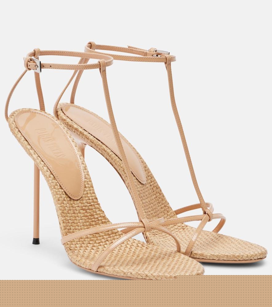 paris texas lidia patent leather sandals