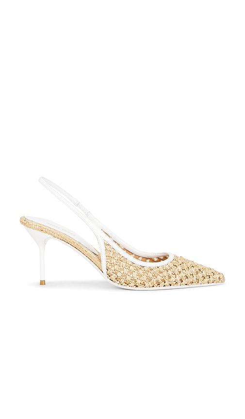 paris texas lidia slingback 70 in tan. - size 36 (also in 38)
