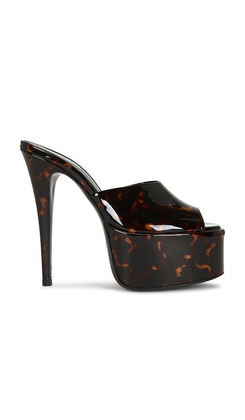 paris texas marina mule in brown. - size 37 (also in 40)