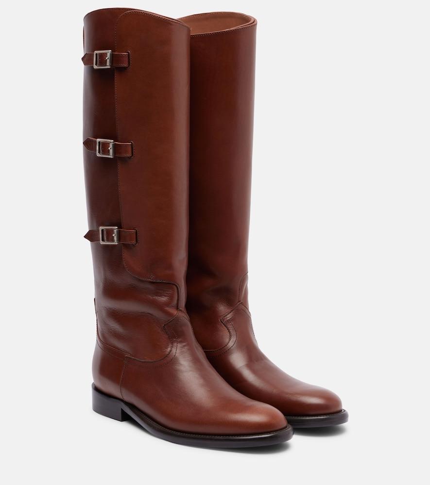 paris texas montana leather knee-high boots