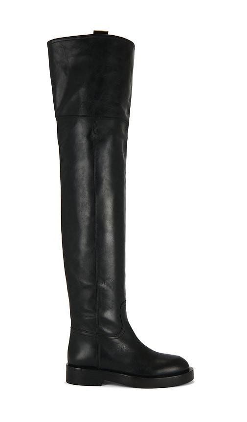 paris texas napa over the knee boot in black. - size 36.5 (also in 37)