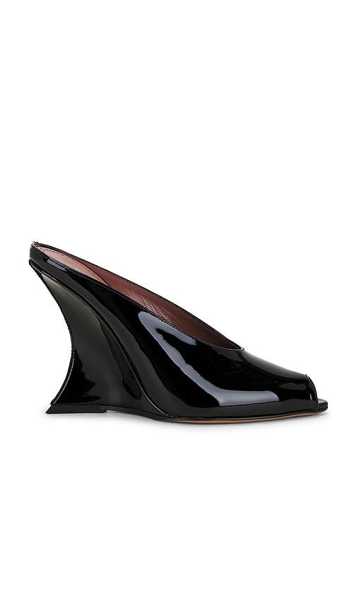 paris texas nina mule 105 in black. - size 36 (also in 39.5)