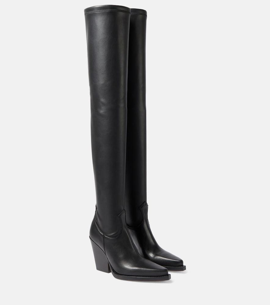 paris texas vegas over-the-knee boots