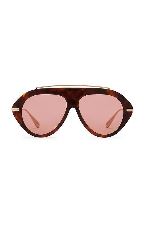 past midnight the icon 2.0 sunglasses in brown.