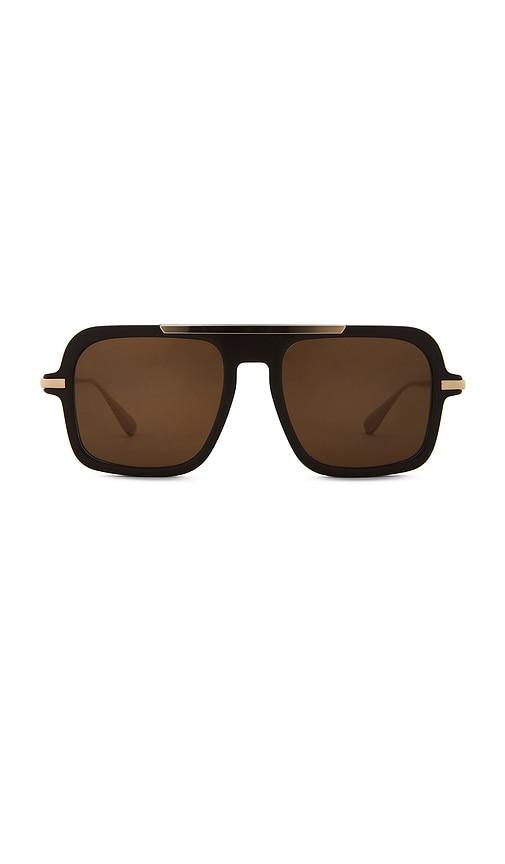 past midnight the retro sunglasses in brown.