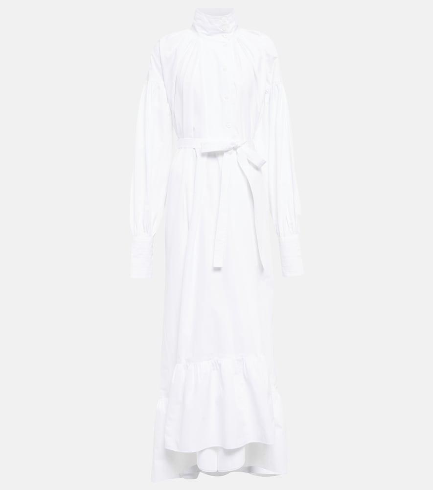 patou belted maxi dress