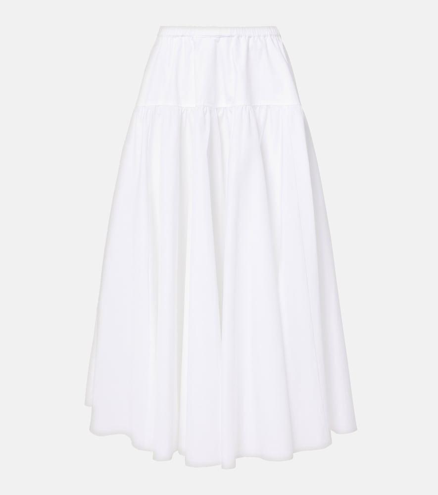 patou cotton midi skirt