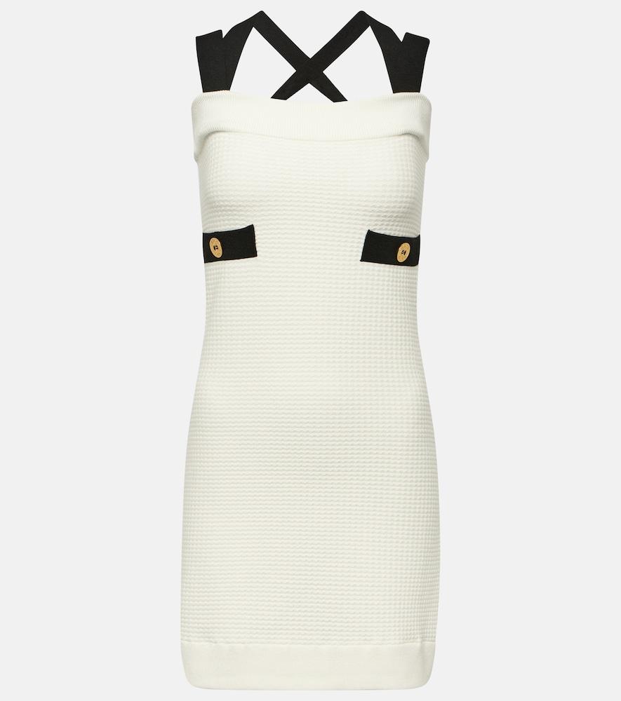 patou knit minidress