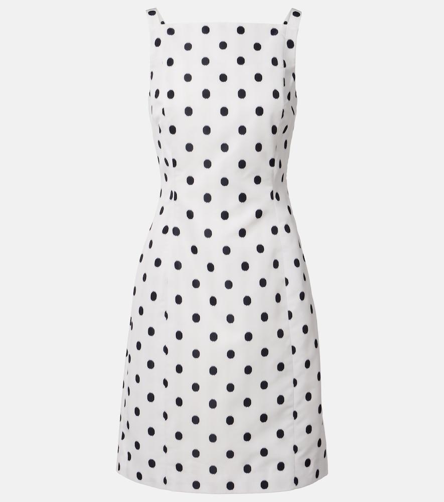 patou polka-dot minidress