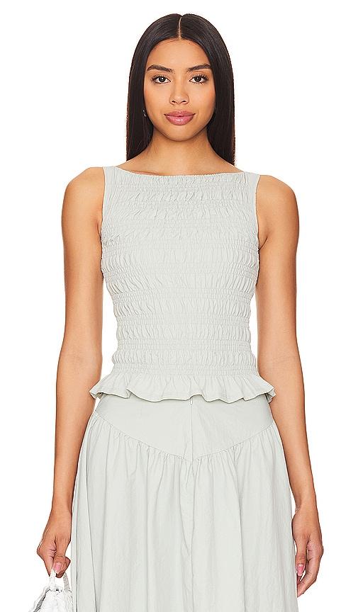 peachy den deba top in mint. - size l (also in xl)
