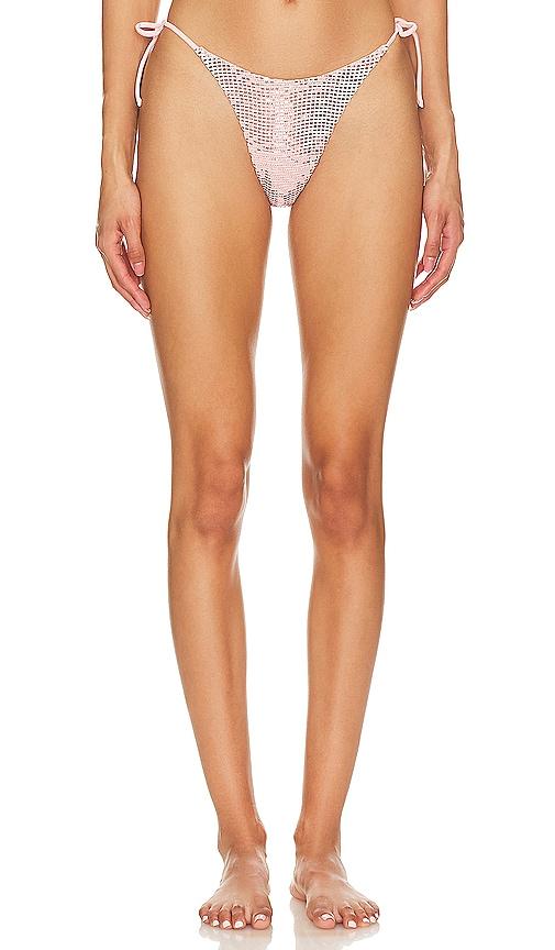 peixoto ari bikini bottom in pink. - size l (also in xl)