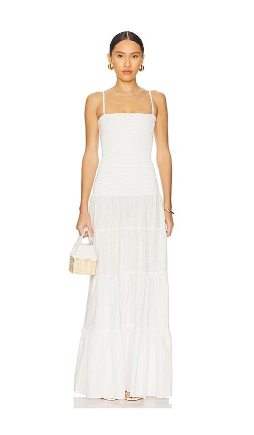 peixoto clementine maxi dress in white. - size l (also in s, m, xl)