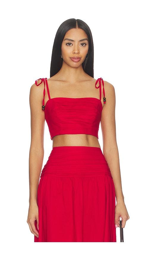peixoto ezra top in red. - size m (also in xl)