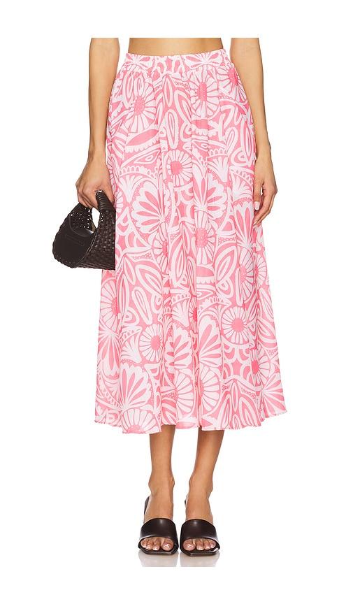 peixoto paula skirt in pink. - size l (also in xl)