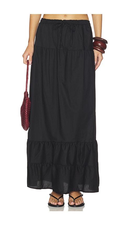 peixoto riley maxi skirt in black. - size l (also in s, m, xl)