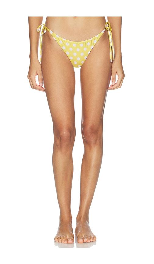 peixoto tonie bikini bottom in yellow. - size l (also in m, s, xl, xs)