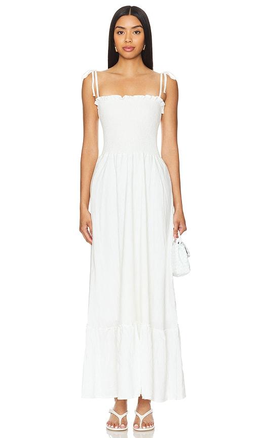 peixoto x revolve eddie maxi dress in white. - size l (also in s, xl)