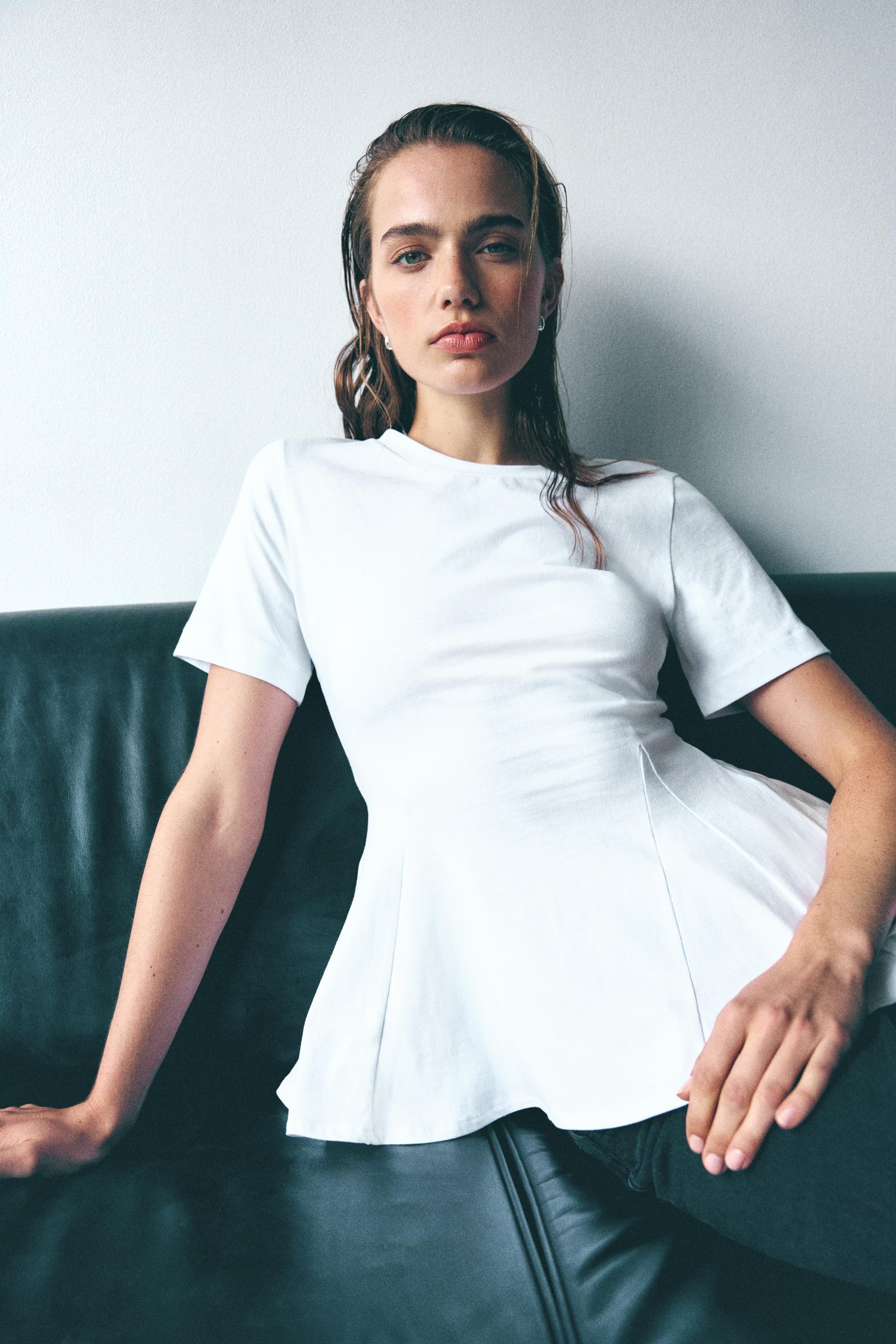 peplum t-shirt