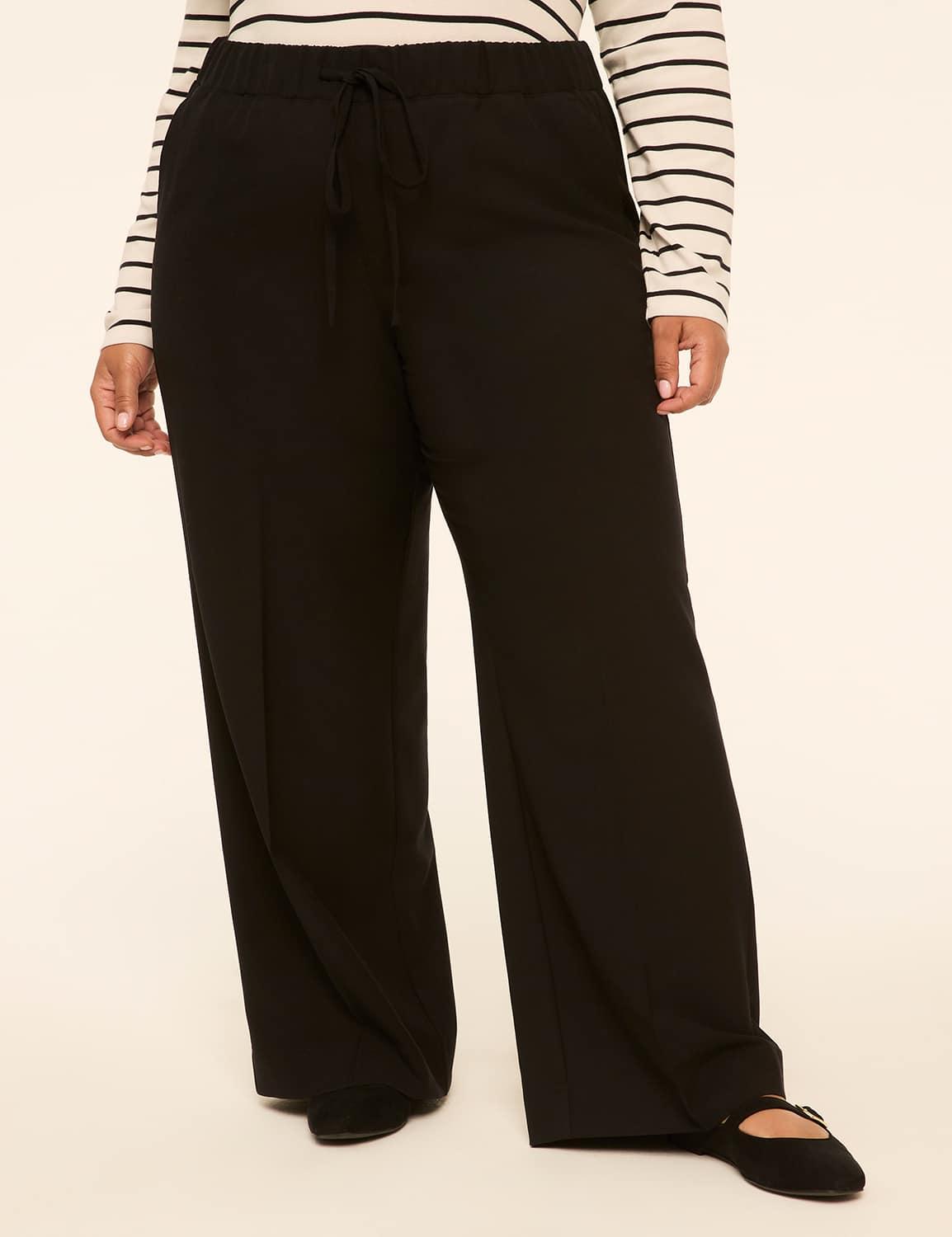 perfect drape pull-on wide leg pant