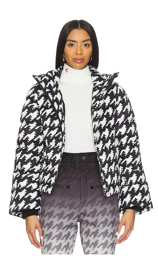 perfect moment polar flare ski jacket iii in black. - size l (also in s, m)