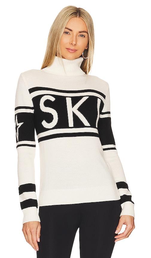 perfect moment schild sweater in white. - size l (also in xl)