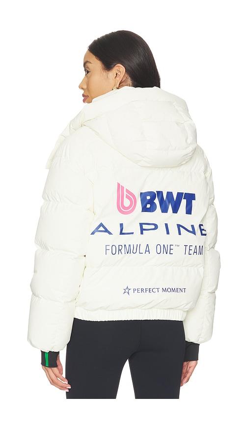 perfect moment womens alpine moment ski jacket in white. - size m (also in s)