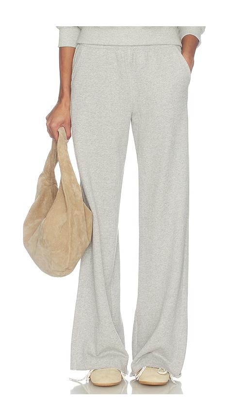 perfectwhitetee leni sweatpants in light grey. - size m (also in s)