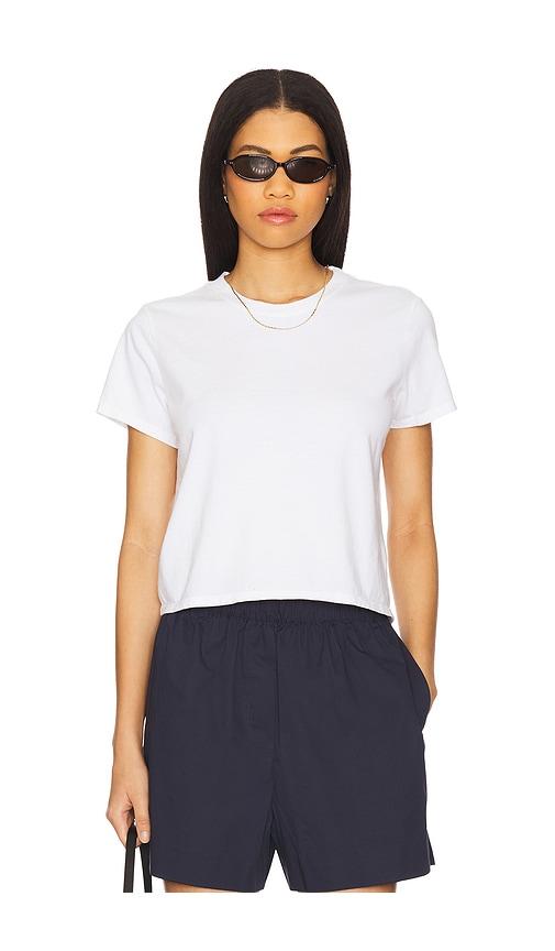 perfectwhitetee springsteen baby tee in white. - size s (also in xl, xs)