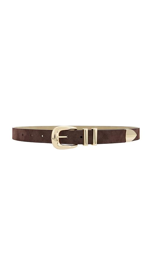 petit moments atlas belt in brown. - size m/l (also in xs/s)