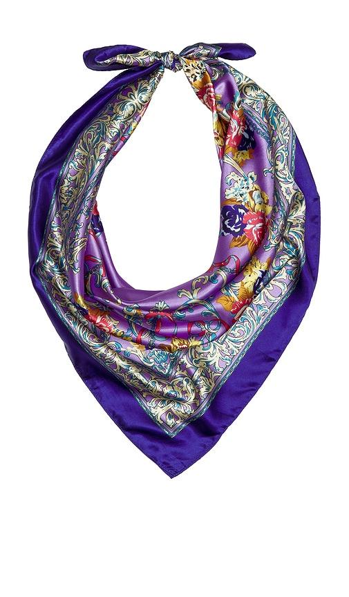 petit moments bibi scarf in navy,lavender.