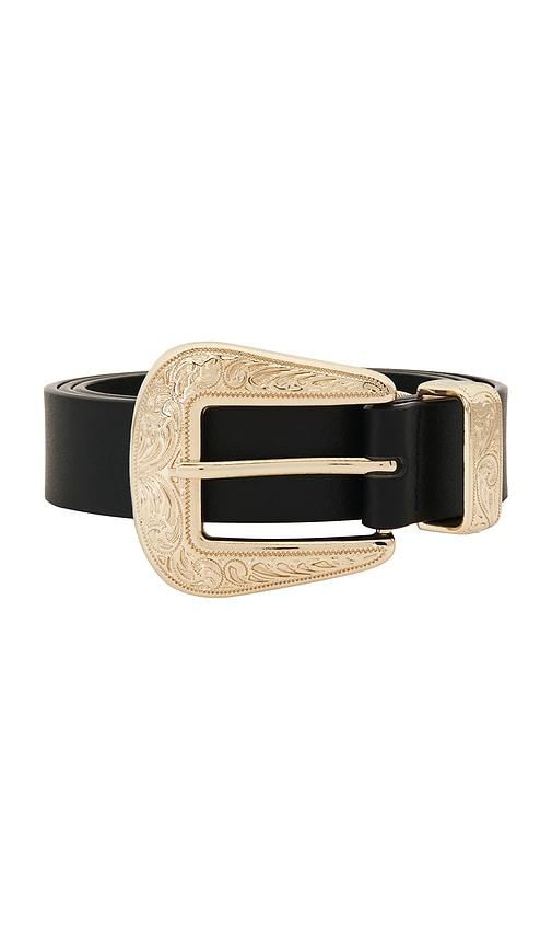 petit moments desert belt in black. - size m/l (also in xs/s)