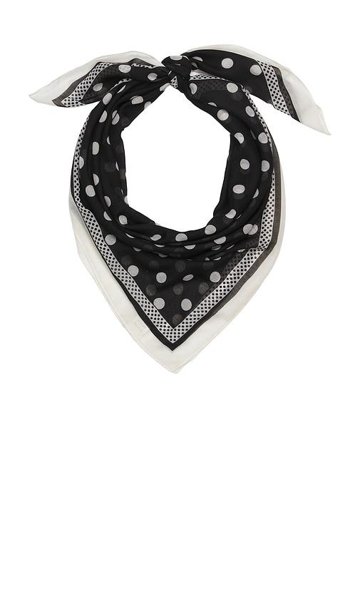 petit moments dolly scarf in black.