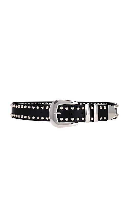 petit moments double barrel belt in black. - size m-l (also in xs-s)